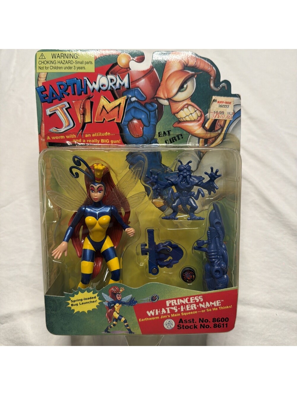 Earth Worm Jim: Princess What's-Her-Name Playmates Action Figure-nice-#393